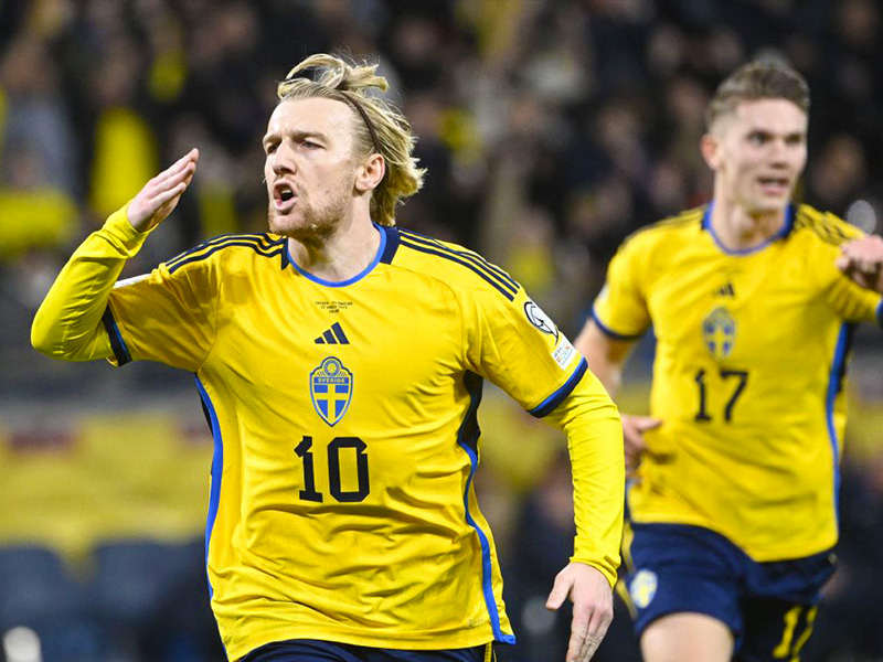  Thụy Điển vs Albania lúc 1h00 ngày 26/3/2024